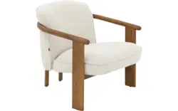 Goossens fauteuil porec beige stof - 8260330-{merk}-porec-fauteuil-stof-15